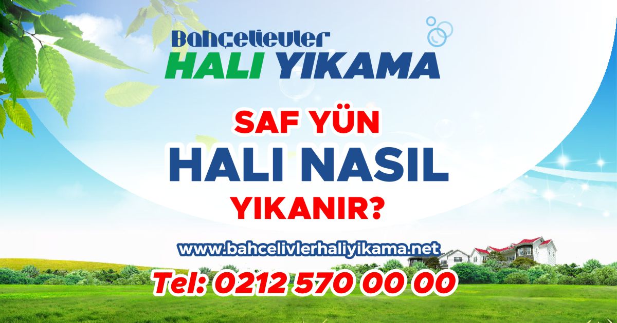 Saf Yün Halı Nasıl Yıkanır?
